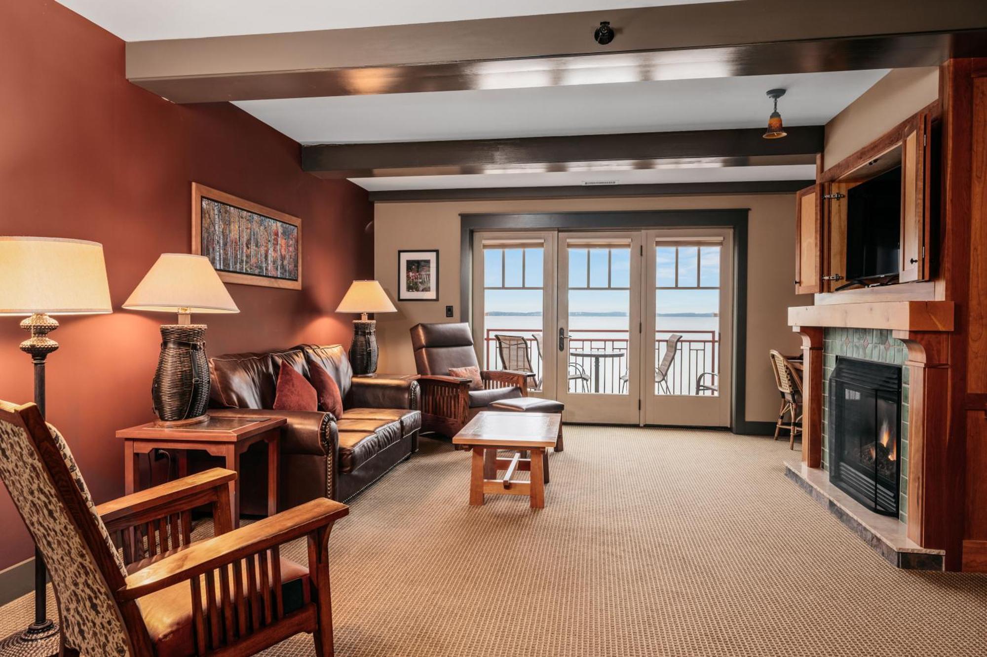 Tamarack Lodge Traverse City Kamer foto